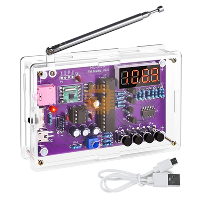 RDA5807S FM Radio 87-108Mhz DIY Kit HU-017ASW TJ-56-632 (MD0921)