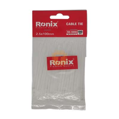 Ronix Cable Tie 2.5x100mm (100pcs Pack) RH-9990 (TA0884)