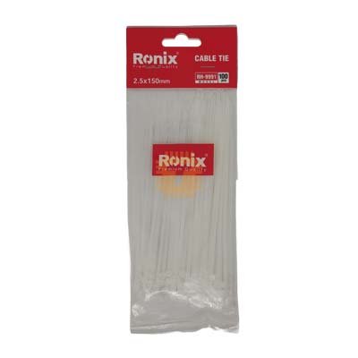 Ronix Cable Tie 2.5x150mm (100pcs Pack) RH-9991 (TA0885)