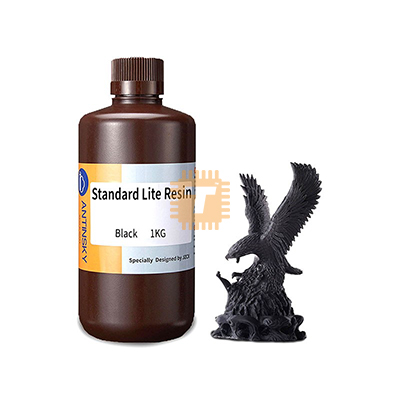 ANTINSKY Standard Black Lite Resin LCD 405nm UV Sensitive Resin 1kg (TA1467)