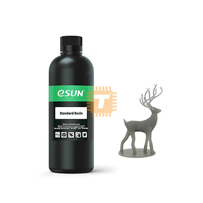 eSUN Standard Grey Resin LCD 405nm UV Sensitive Resin 1kg (TA1066)