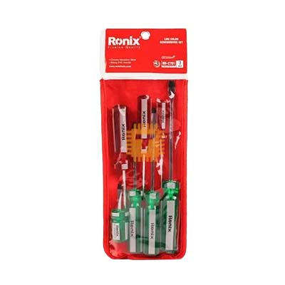 Ronix Magnetic CR-V Crystal Handle Screwdriver 7pcs Set RH-2701 (TA0745)