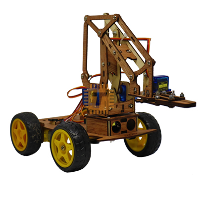 Optimus 2WD Mobile Robot (Wood) (OP0144)