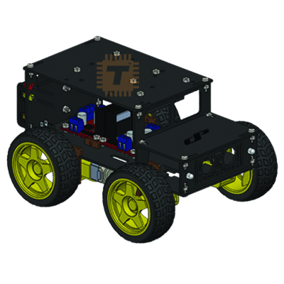 Optimus 4WD Jeep DIY Kit (Plastic) (OP0044)