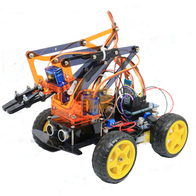 Optimus Advanced Mobile Robot DIY Kit (Plastic) (OP0145)
