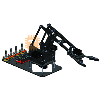 Optimus Classic Robot Arm DIY Kit (Plastic) (OP0117)