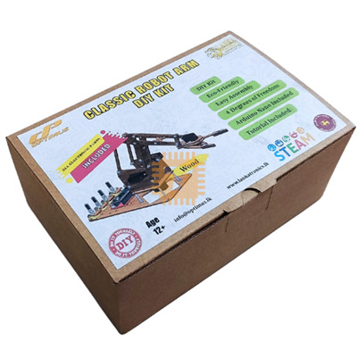 Optimus Classic Robot Arm DIY Kit (Wood) (OP0118)