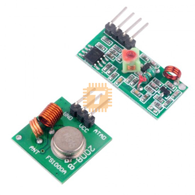 315Mhz Wireless RF Transmitter Receiver Module Kit for Arduino (MD0015)