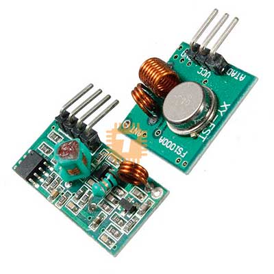 433Mhz Wireless RF Transmitter Receiver Module Kit for Arduino (MD0017)