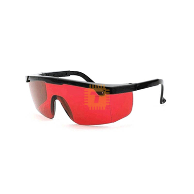 Laser Protection Safety Glass Goggles - Red (TA1023)