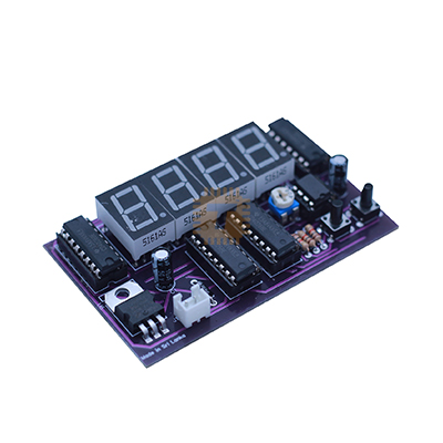Stop Watch Circuit 4-Digit DIY (Made by Skytronic) (EL0008)