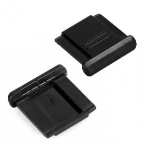Black Hot Shoe Protector Cover Cap For Nikon/Canon