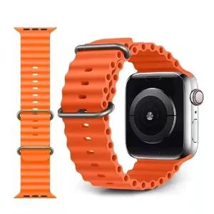 Generic Orange Ocean Strap for Smart Watch