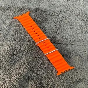 Orange,44MM Orange Ocean band Ultra for Apple Watch