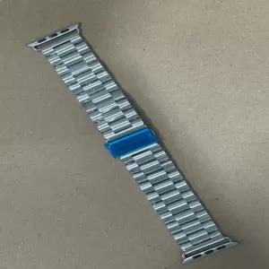 Silver Steel Strap for Smart Watches