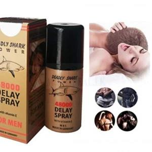 deadlyshark power 48000 delayspray for men with vitaminE