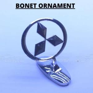 Hood Ornament Bonnet Mascot Emblem Mitsubishi