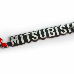 Mitsubishi logo badge plastic