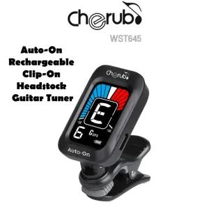 Cherub WST-645 Rechargeable Clip Tuner, Can Be Charged Many
