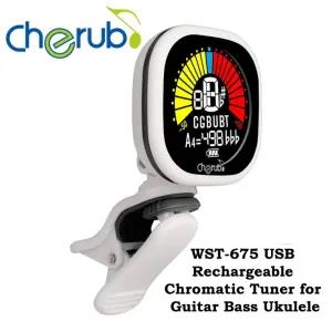 Cherub WST-675 USB Rechargeable Chromatic Guitar Tuner