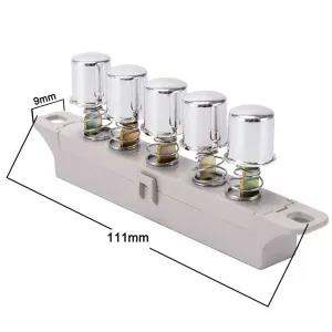 Generic 5 Key 4 Speed Fan Control Switch Button