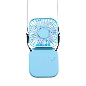 Rechargeable Portable Handheld Fan Mini Desktop Hanging Batt