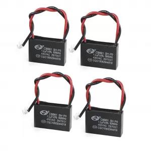 Stand Wall Fan 2 Wire Capacitor 1.2uF (Pack of 4)