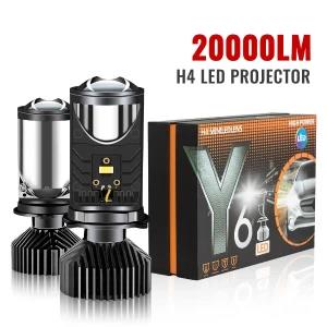 Generic Y6 H4 LED Projector Hi-Lo Fan Cooling Headlight