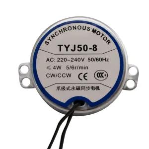 Silver Wall Fan Slow Rotating Motor