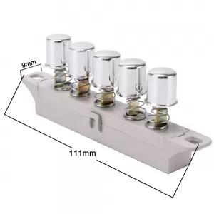 Table Stand Wall Fan 5 Key 4 Speed Control Key (Round)