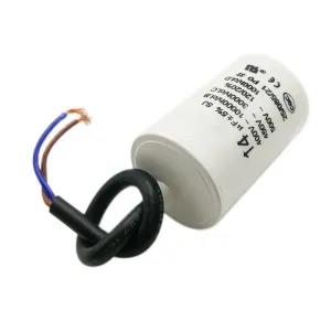 White Washing Machine Motor Run Capacitor 14UF