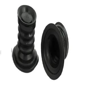 Black Washing Machine 3 Cut Drain Rubber