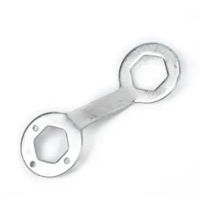 Silver Washing Machine Universal Clutch Nut Spanner Tool