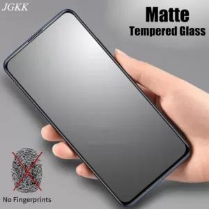 9H 9D Matte Frosted Full Cover AG Tempered Glass Screen Prot