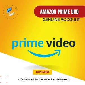 Amazon Prime 4K UHD Private Account (12 Months)