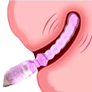 Anal Balls Long Anal Plug With Vibrating