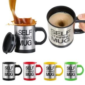 Coffee Mixing Cup Convenient Electric Self Mixing Cup