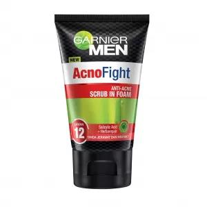 GARNIER MEN - ACNO FIGHT ANTI-ACNE SCRUB IN FOAM - 100ML