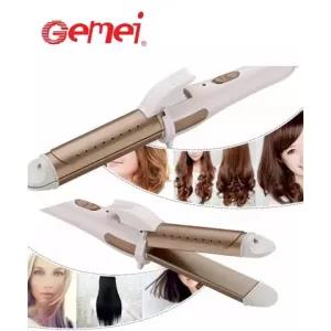 Gemei Gm-2961 Hair Straightener & Curling Iron 2-in-1