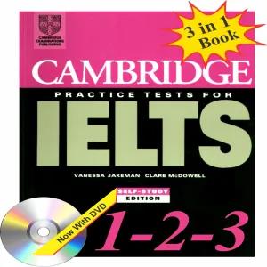 IELTS 1, 2, 3 Bundle Book with DVD
