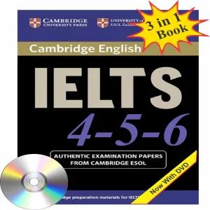 IELTS 4,5,6 Bundle Book with DVD