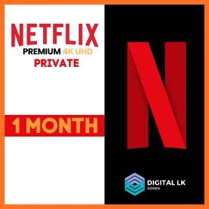 Netflix 4K UHD 30 Days Private Gift Card