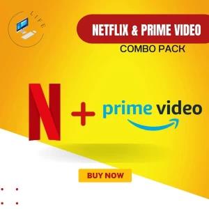 Netflix and Prime Video Combo Pack (1 Month)