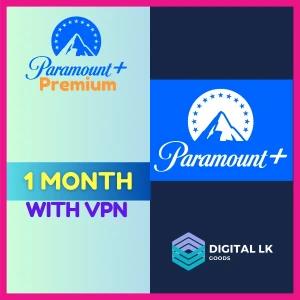 Paramount Plus 1 month with VPN