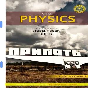 Physics 11 english medium physics resource book unit 11
