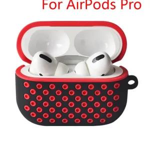 Red AirPods Pro / AirPods Pro 2 Case Silicone Protective Ski