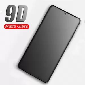 Samsung Galaxy M02s Matte Frosted Full Tempered Glass Anti-F