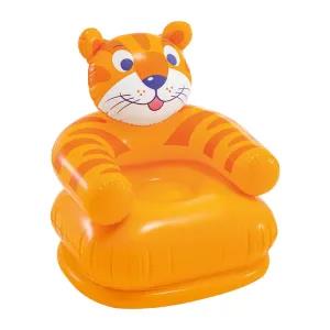 Yellow Intex Inflatable Tiger Face Chair Sofa (68556)