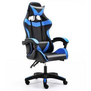 Blue Gaming Chair,Racing Chair Swivel Gaming Chair