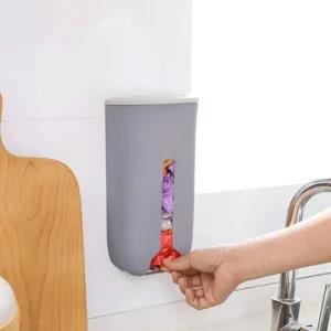 Generic Trash Bag Dispenser Wall Mounted Self Adhesive